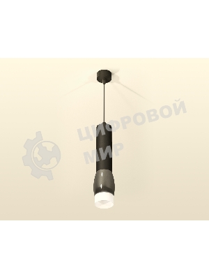 Светильник Ambrella Light XP1123004 DCH/SBK/FR черный хром/черный песок/белый матовый MR16 GU5.3