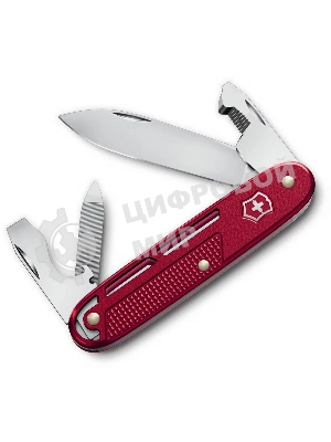 Нож перочинный Victorinox Synergy Alox (0.8216.20) 93мм 9функц. красный
