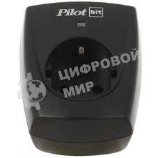 Сетевой фильтр Pilot BIT 1 розетка Surge Protector Pilot BIT 1 outlet