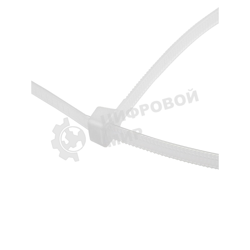 Хомут-стяжкa нейлоновая с тройным замком Rexant 500x4,8 мм, белая, упаковка 100 шт.