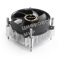 Кулер для процессора ExeGate ETA-20.PWM.V1700 серебристый, 90 мм, алюминий, 2600 об/мин, 23.5 дБ, 4 pin, 90 Вт, 60 мм