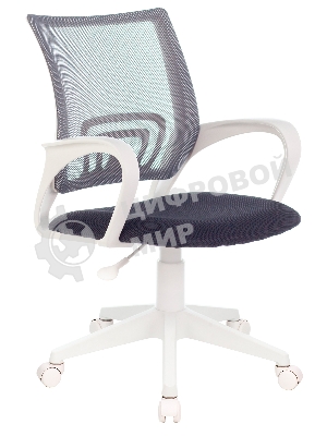 Кресло Бюрократ CH-W695NLT TW-04 TW-12 темно-серый, сетка/ткань, 120 кг, механизм качания