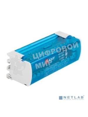 Шина нулевая в корпусе 2х15 EKF sn0-2x15