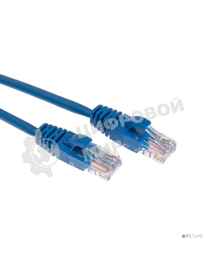 Патч-корд U/UTP Rexant cat.5e, RJ45-RJ45, 26AWG, ZH нг(А)-HF, синий, 1 м