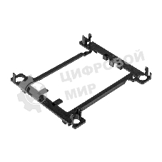 Радиатор+направляющая планка для процессора ExeGate ESNK-P0068P.2U.3647.Cu + BKT-0126 (Al+Cu, 2U, 4 тепл. трубки, LGA3647, Square, TDP 205W, 390г, на винтах, с термопастой, в комплекте с направляющей планкой (back plate BKT-0126), RTL)