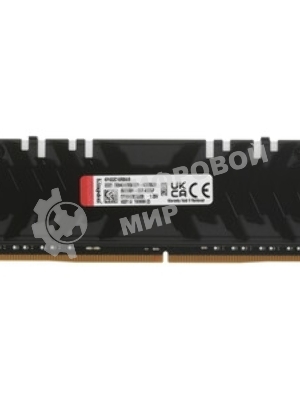 Оперативная память Kingston Fury Renegade, DDR4, 8GB (1x8GB), 3600MHz, CL16, DIMM, с радиатором, RGB, серебристый/черный