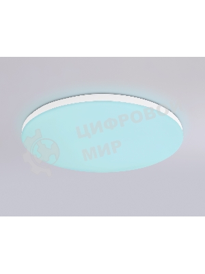 Умный светодиодный светильник FZ2001 WH белый IP54 20W 3000K-6500K+RGB Wi-Fi Алиса/Tuya/Smart Home/Alexa D300*55 (ПДУ ИК)