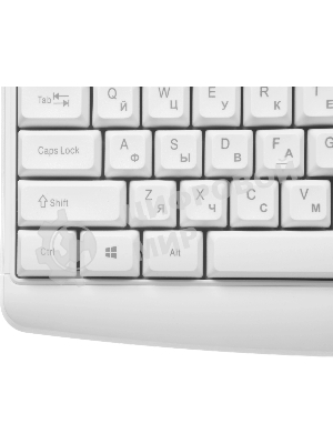 Клавиатура проводная Acer OKW301 (ZL.KBDCC.01B), USB, белый
