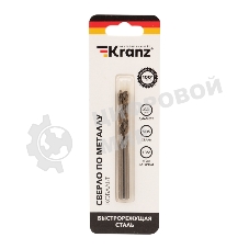 Сверло по металлу Kranz 3,5 мм 