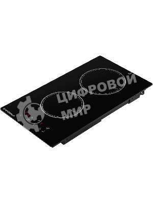 Индукционная варочная панель Maunfeld AVI292BK, конфорок: 2 шт., стеклокерамика, независимая, черный