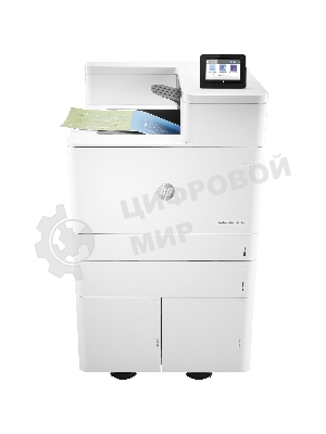 Принтер лазерный HP Color LaserJet Enterprise M856dn (A3, 1200dpi,ImageREt4800, 56(56) ppm, 1,5 Gb, 16Gb EMMC, Duplex, 2trays 550+100, 1y warr, cart. B 16K & CMY 13K pages in box, repl. A2W77A)