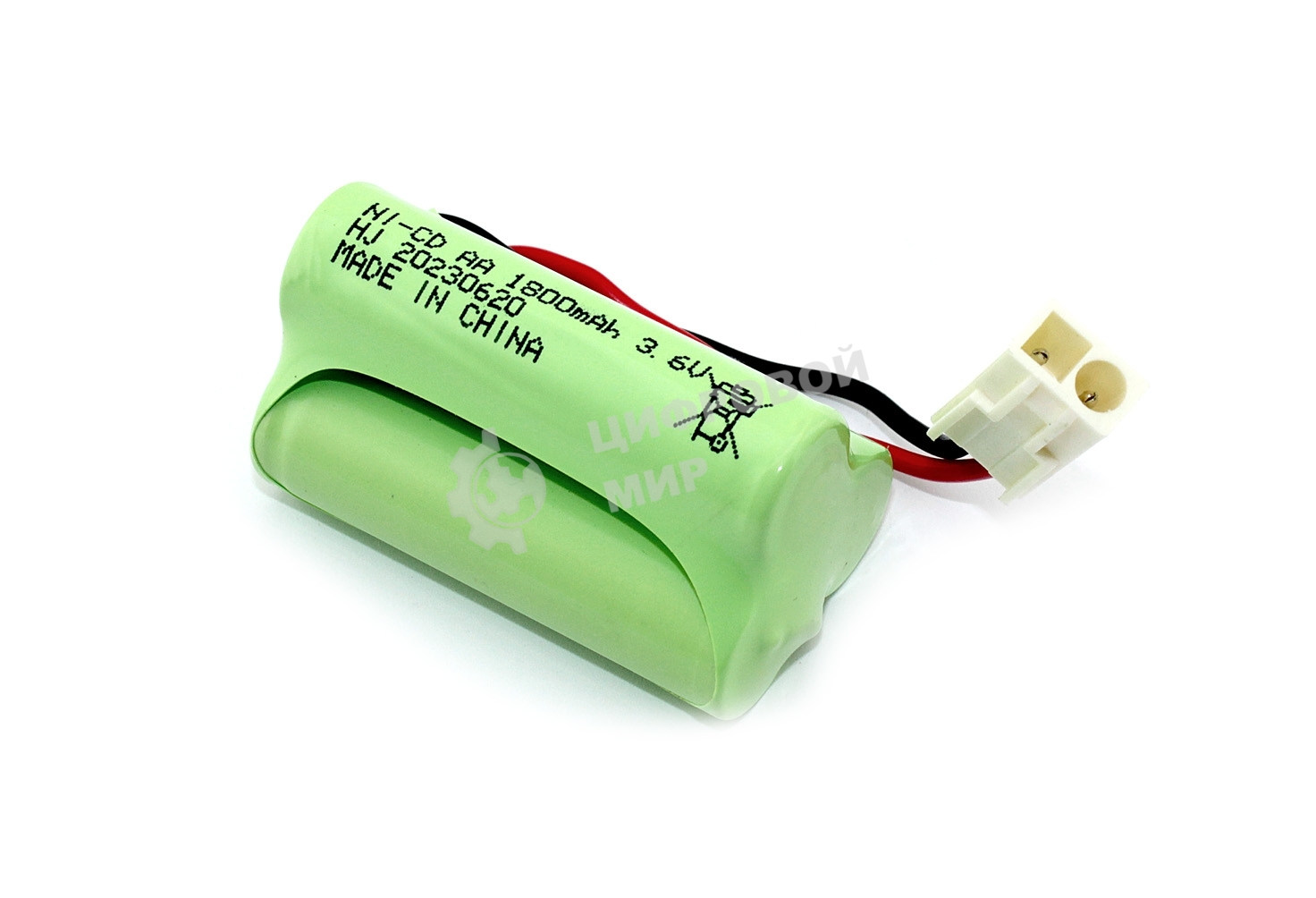Аккумулятор Ni-Cd 3.6V 1800 mAh AA Row разъем EL-2P