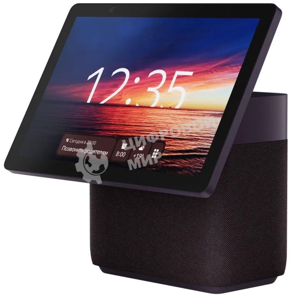 Умная колонка Яндекс Станция Дуо Макс, Zigbee, с дисплеем, 60Вт, с голосовым ассистентом Алиса на YaGPT, красный (YNDX-00055RED)