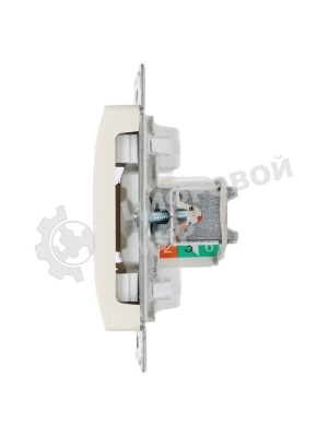 Механизм розетки комп. 1-м СП Glossa RJ45 беж. SchE GSL000281K