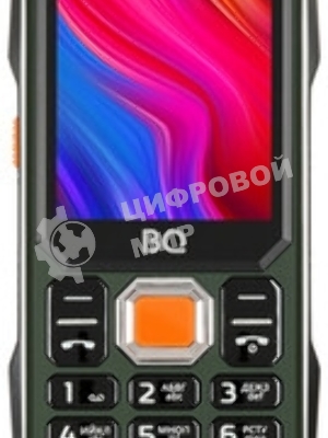 Мобильный телефон BQ 2817 Tank Quattro Power зеленый