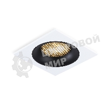 Светильник встраиваемый Ambrella light TN102727 WH/BK белый/черный GU5.3 92*92*23