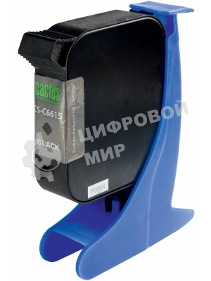 Картридж струйный Cactus CS-C6615 черный (42 мл) для №15 HP DJ 810c/816c/825c/840c/843c/845c