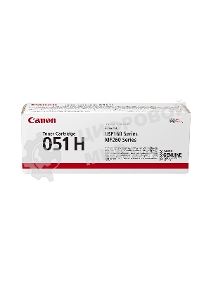 Картридж лазерный Canon 051H BK черный (4100 стр.) для Canon LBP162dw