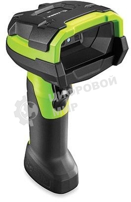 Сканер штрих-кода ручной Zebra DS3608 (DS3608-SR3U4600VZW) 2D имидж, проводной, USB, зеленый/черный